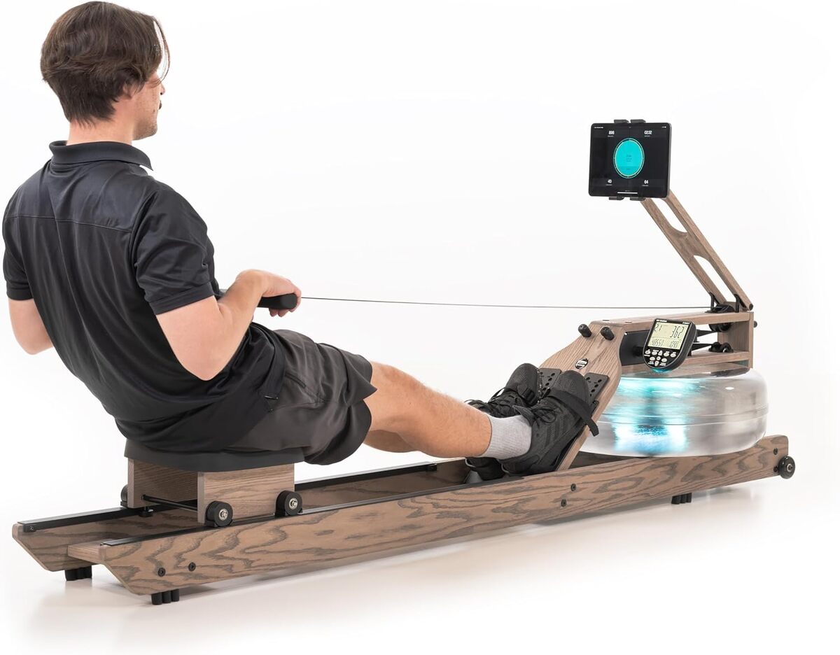 Test du rameur WaterRower Driftwood : performance et design élégants