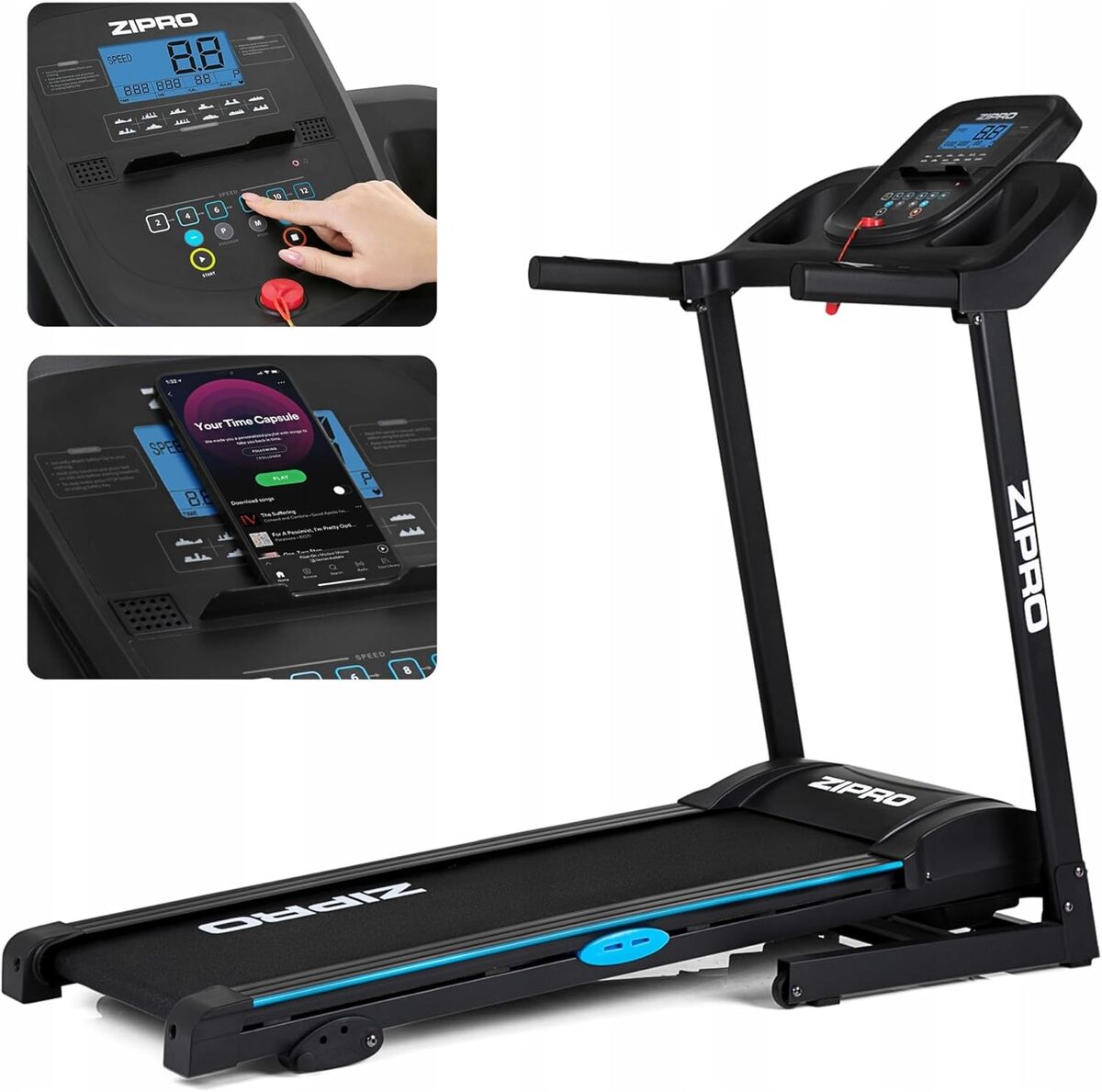Test : tapis de course pliable ZIPRO Tekno