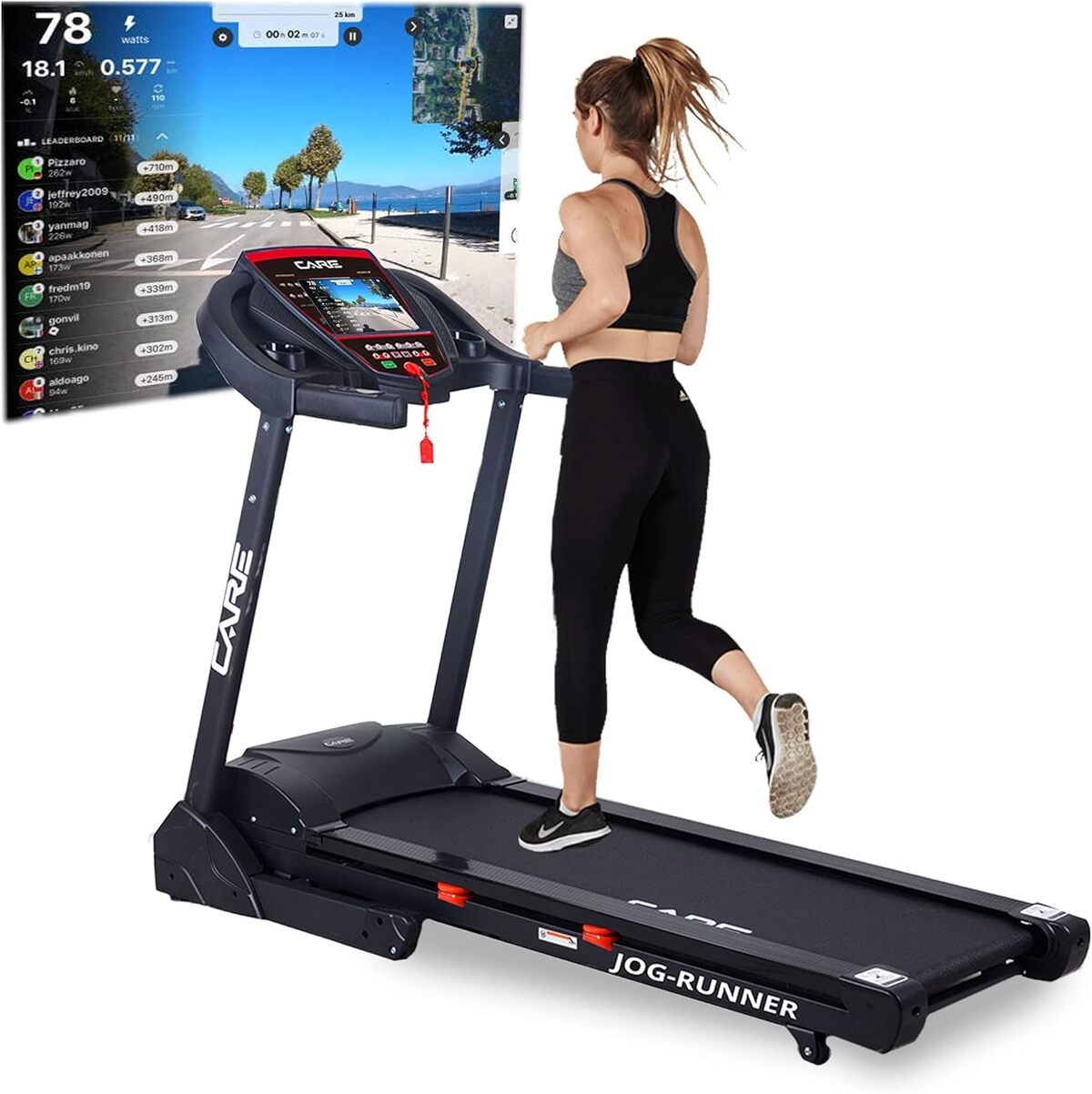 Test du tapis de course CARE FITNESS Jog Runner : performance et connectivité