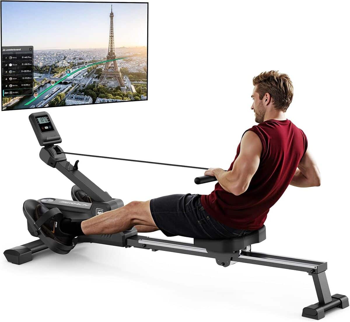 Test : rameur Merach au design requin, intense et compact