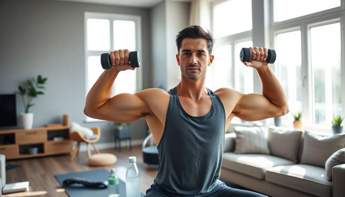 Programme d'entra&icirc;nement sugg&eacute;r&eacute; pour des bras galb&eacute;s