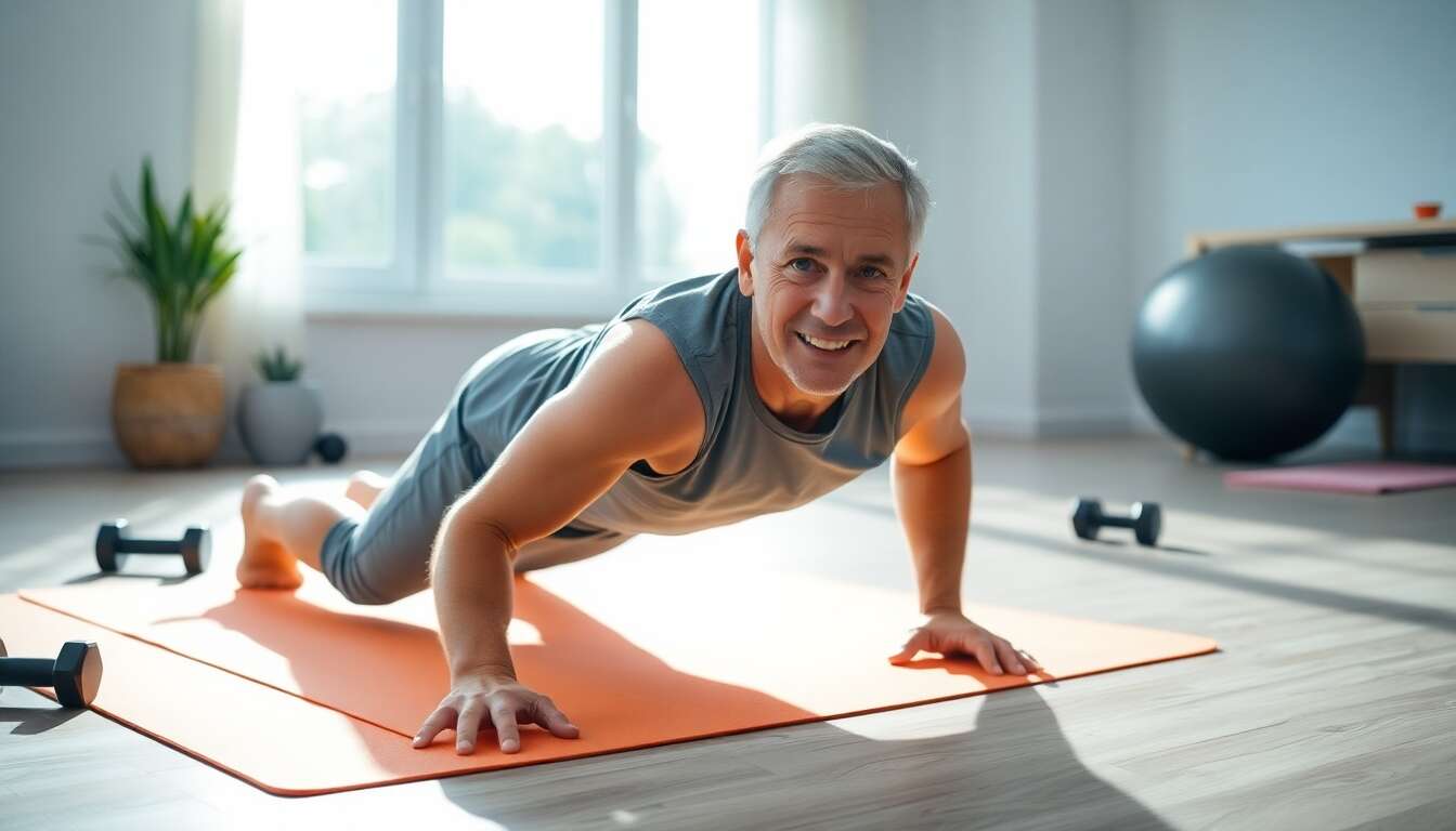 Routine quotidienne de 15 minutes &agrave; domicile