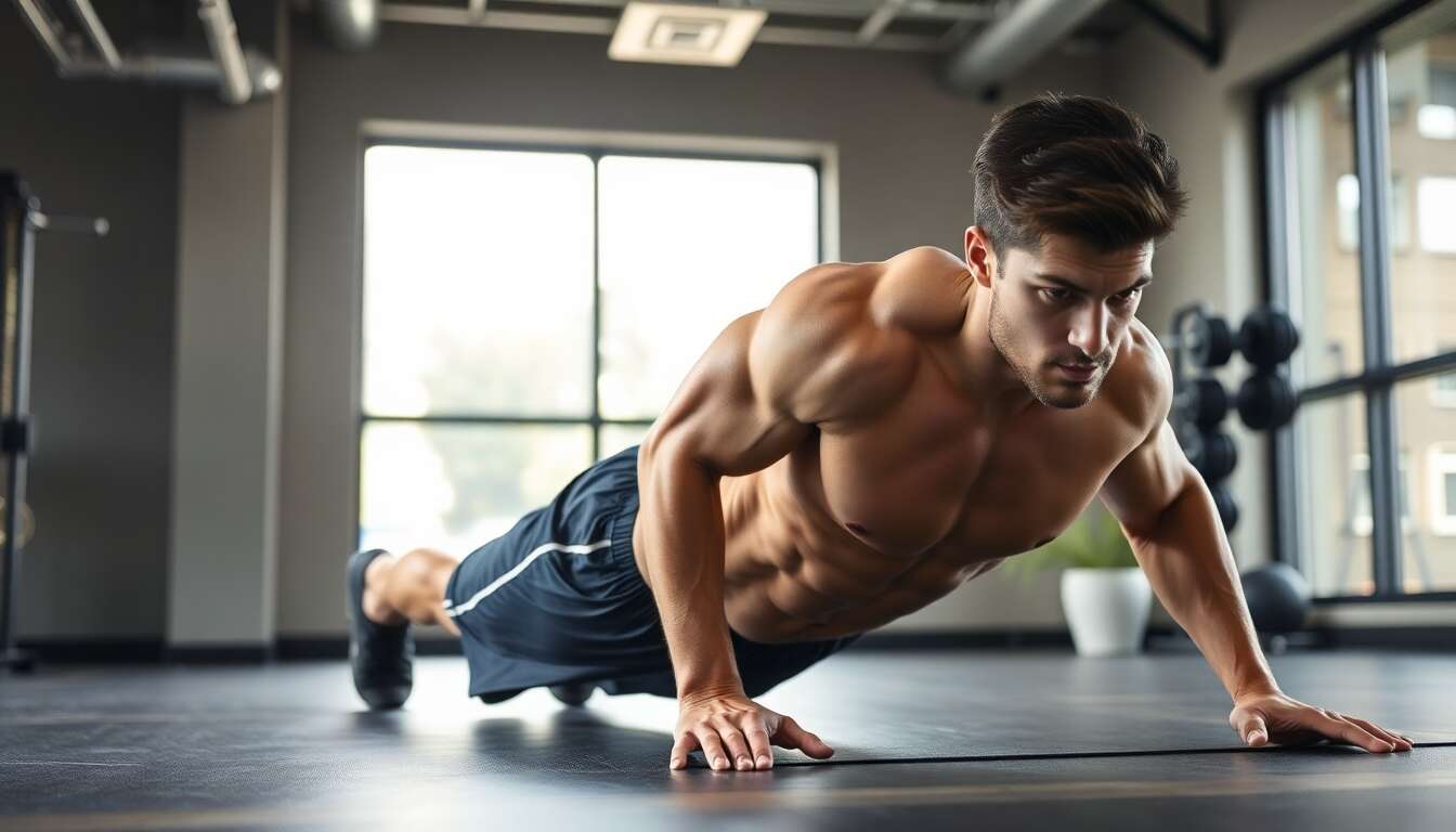 Le gainage frontal pour un ventre plat