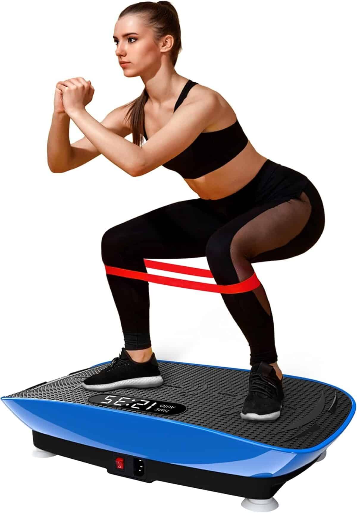 Test de la machine d'exercice à plaque vibrante SPORTSWIN : une plate-forme de fitness complète