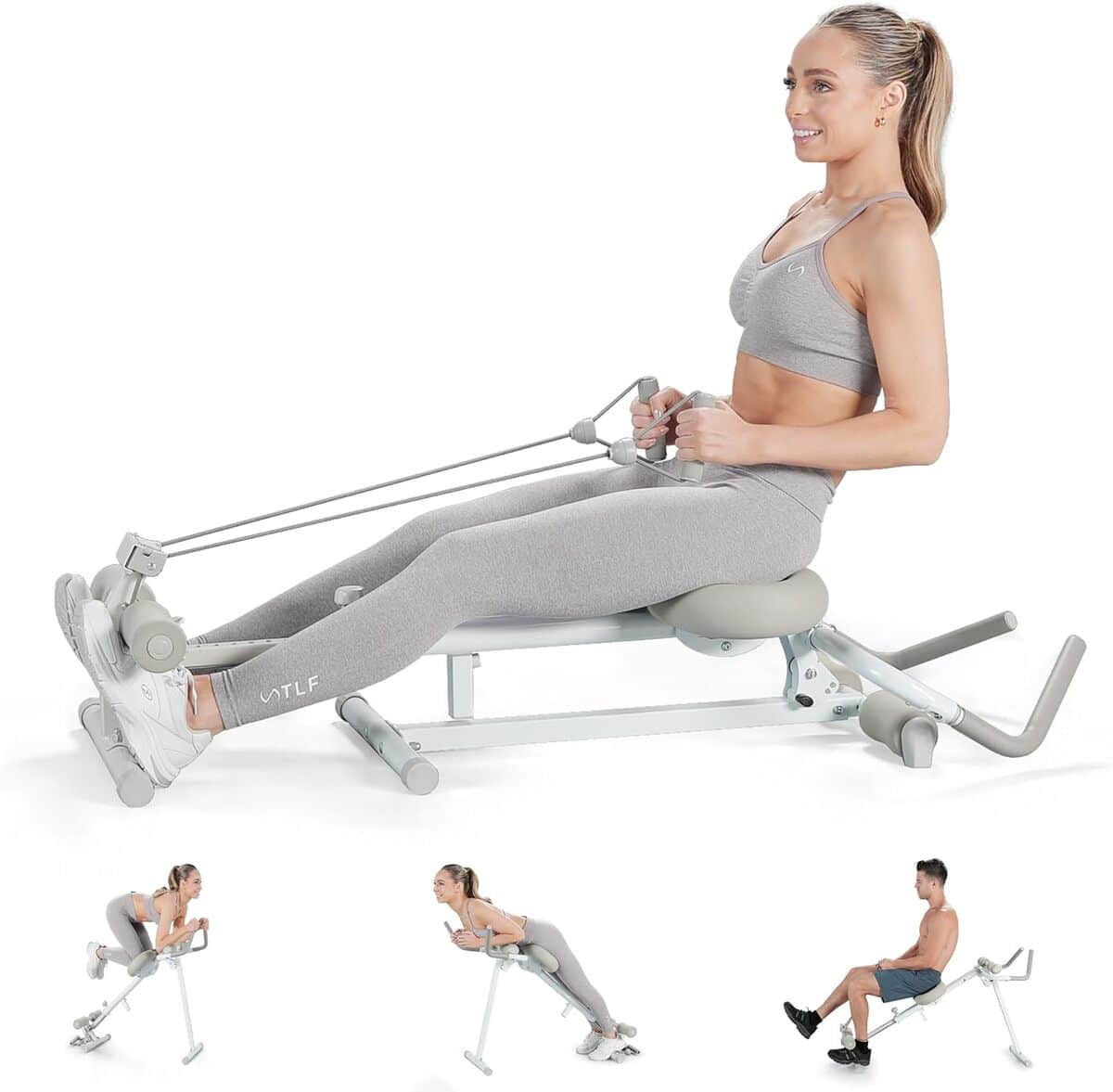 Test du wonder core rameur 4 en 1 : l'appareil de fitness complet et compact