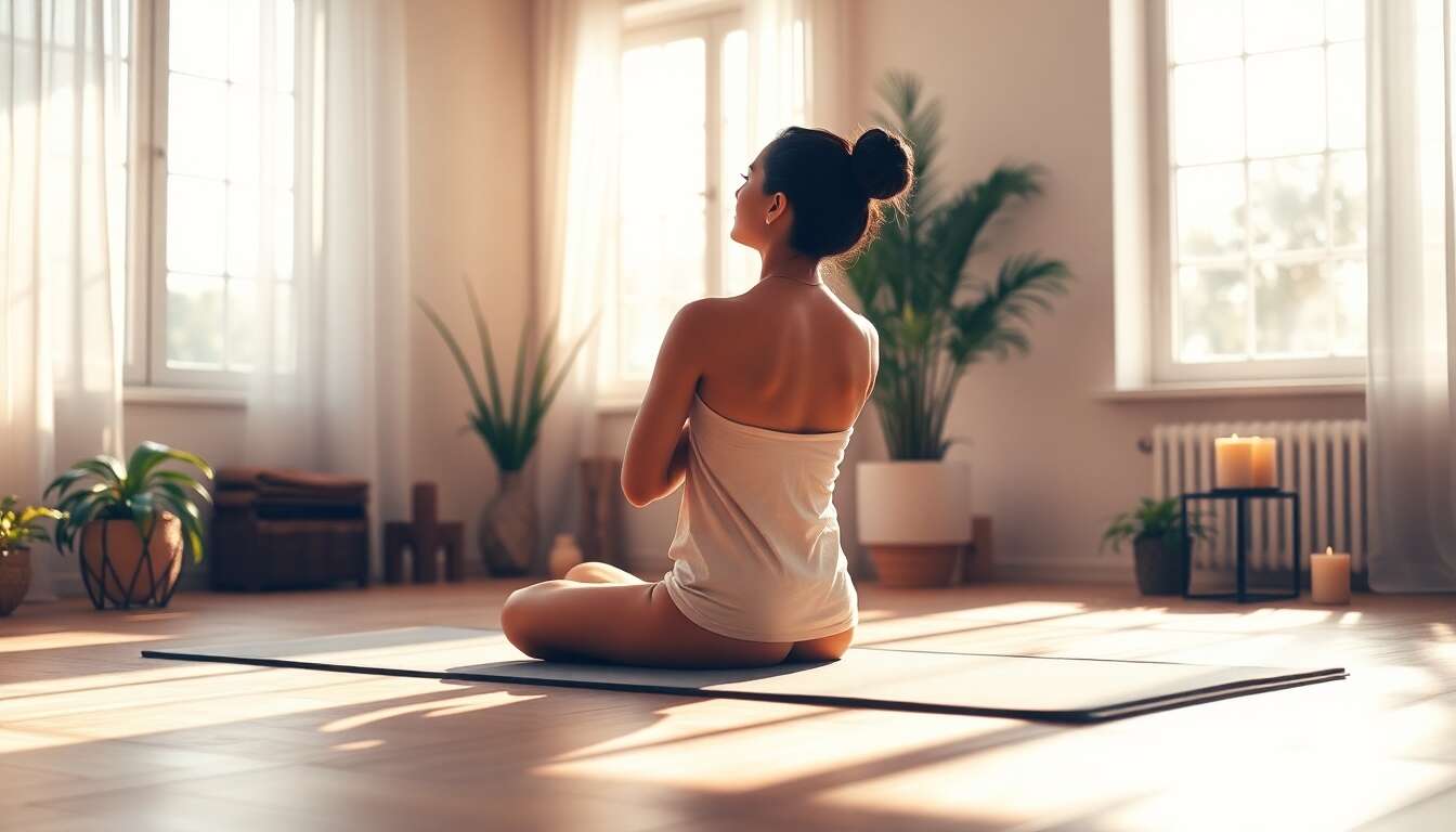 Rechargez corps et esprit : 45 minutes de yoga détente