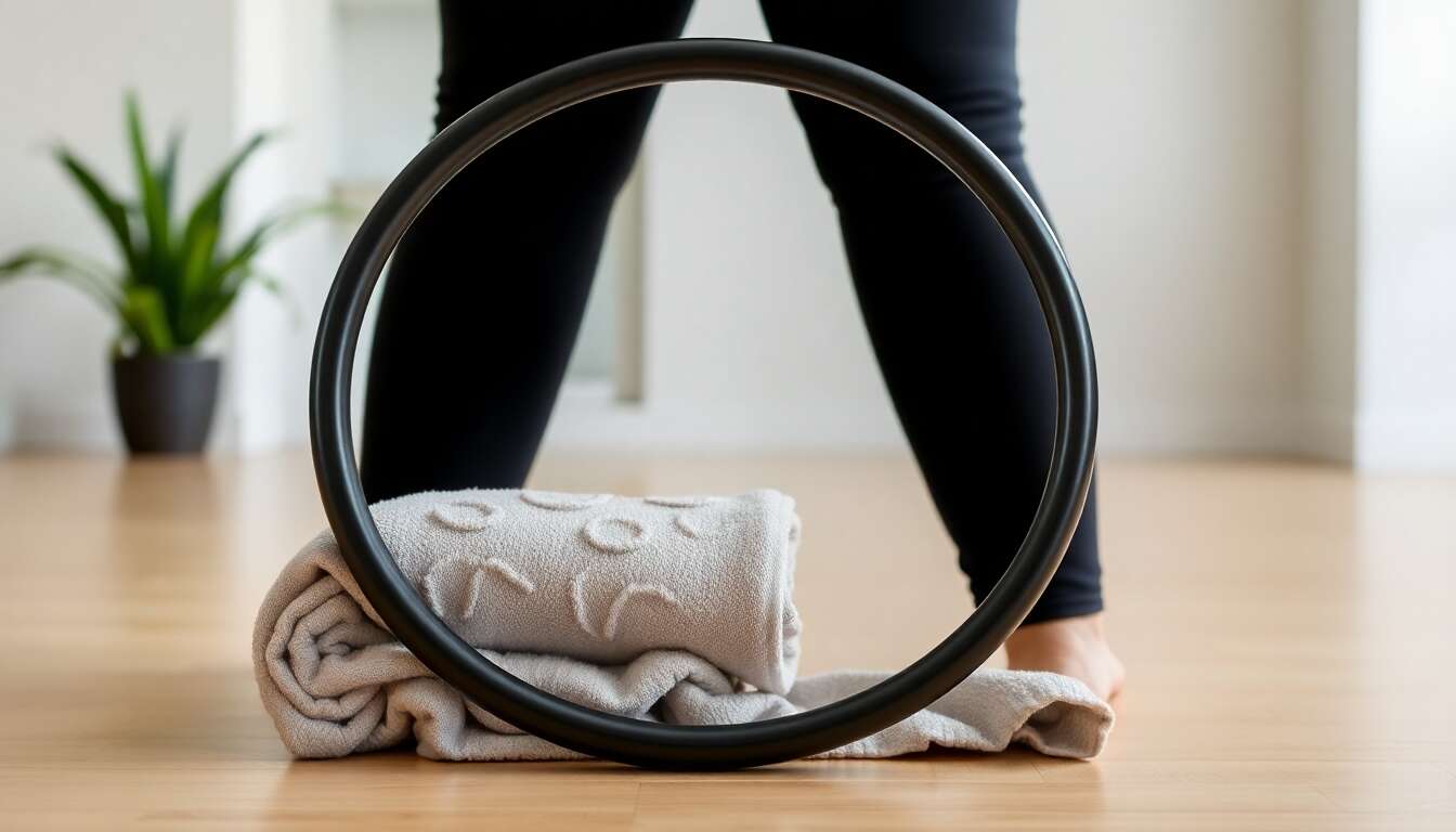 Abdos béton : tonifiez avec le cercle pilates