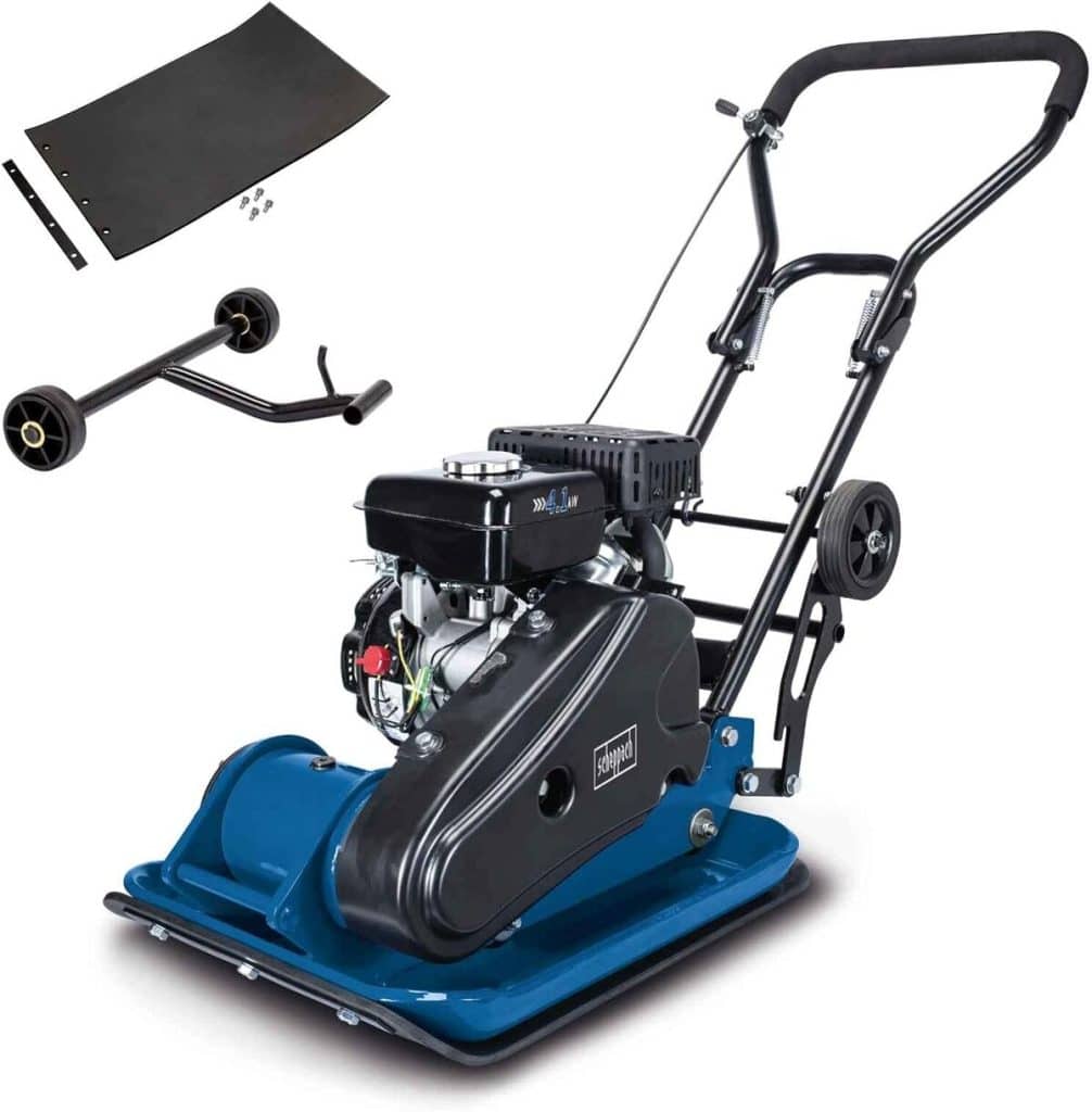 Test du compacteur thermique Scheppach HP2300S : puissance et efficacité