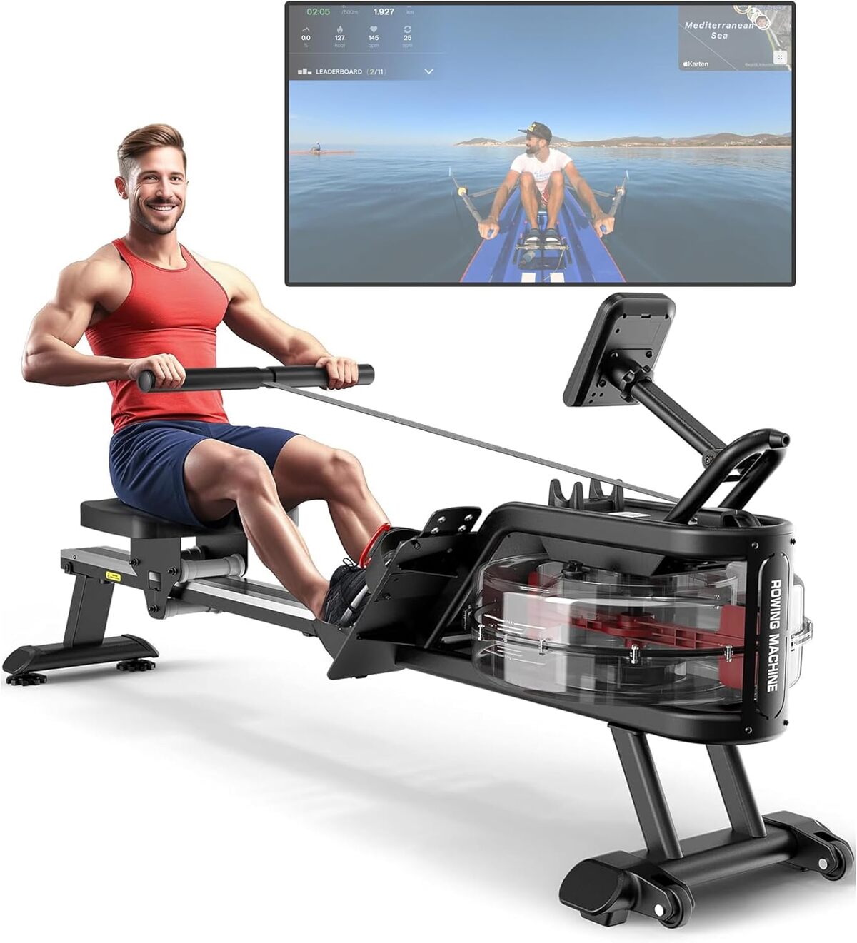 Test du rameur YAMO YR35 : performance et connectivité