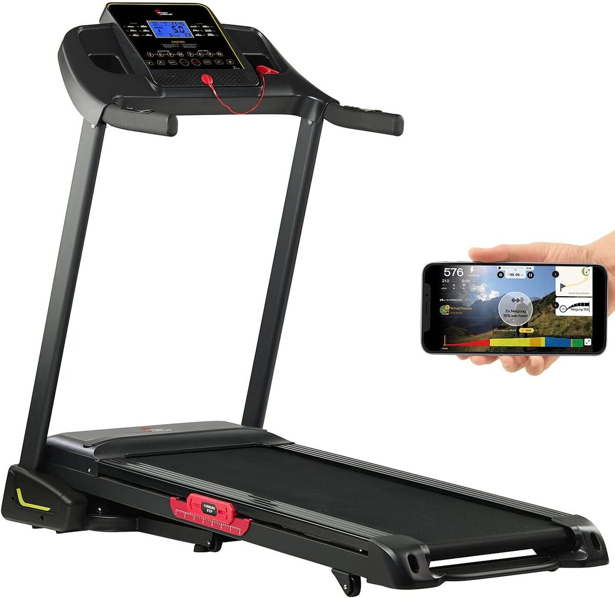 Test du tapis de course connecté LF-522 de Newgen Medicals