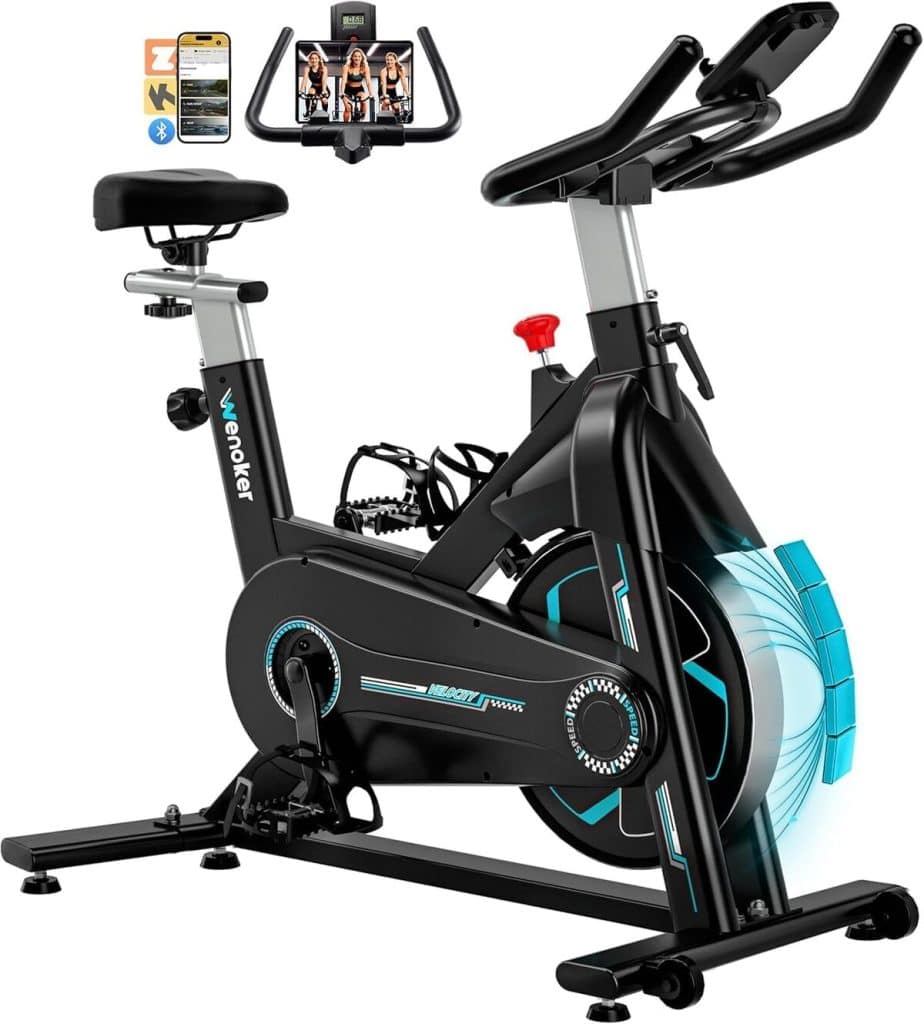 Test du vélo d'appartement Wenoker : résistance magnétique et écran LCD amélioré