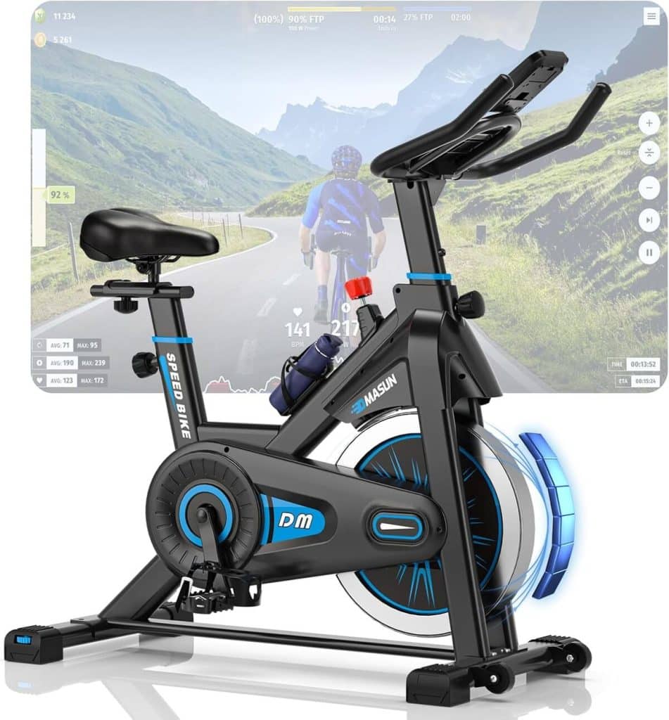 Test : vélo d'appartement DMASUN magnétique ultra silencieux