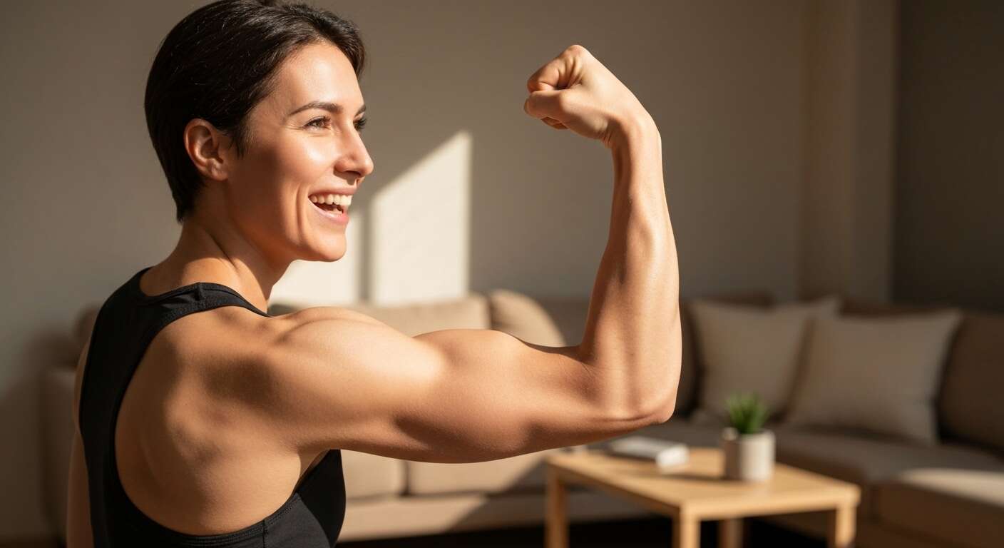 Bras toniques en 5 minutes sans équipement à la maison