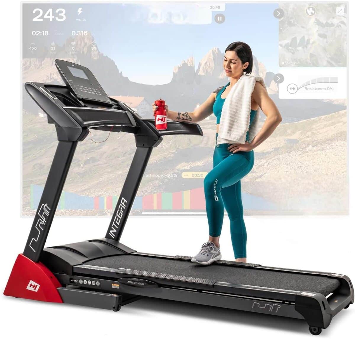Test du tapis de course pliable Hop-Sport HS-2800LB : puissance et connectivité