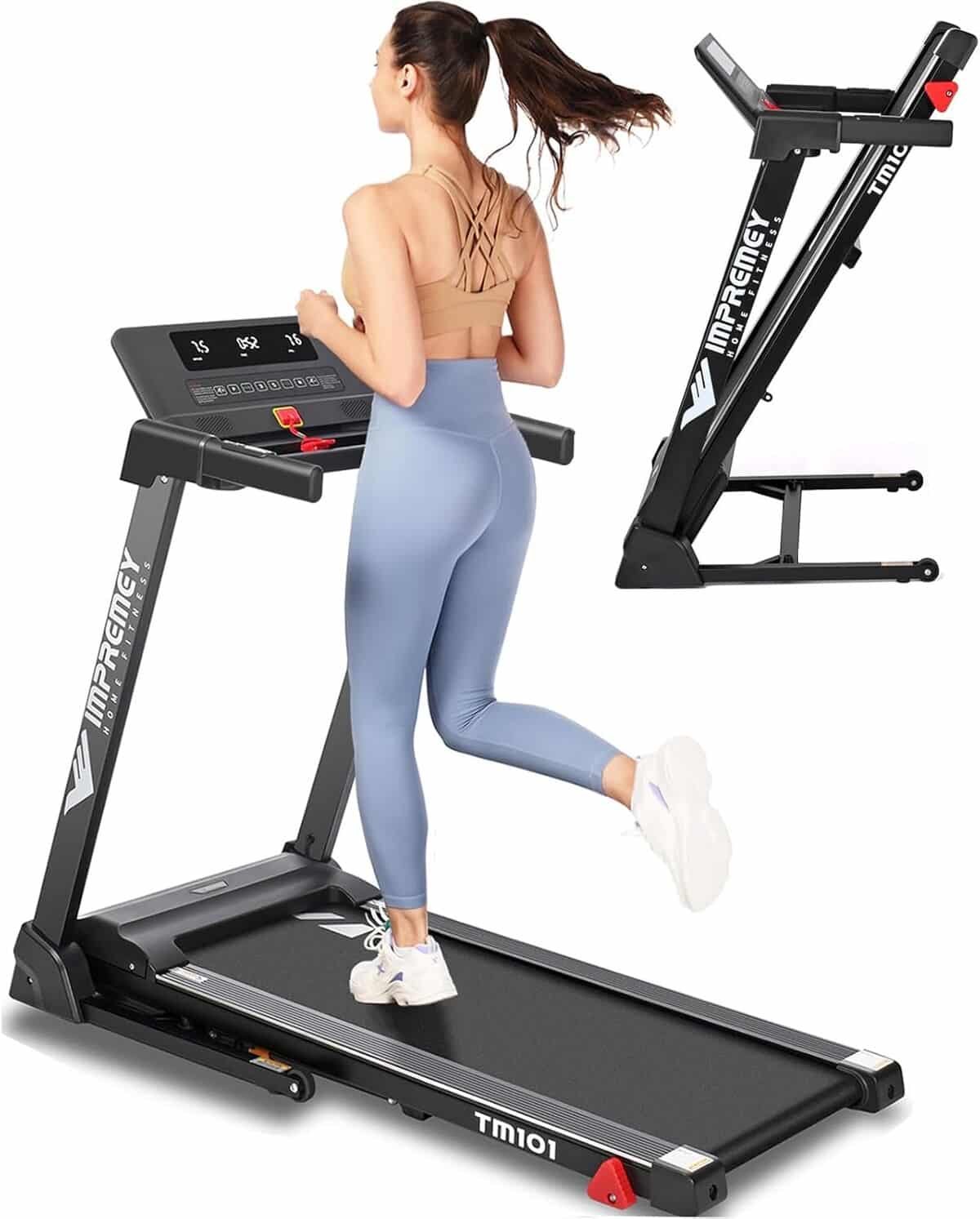 Test : tapis de course pliable avec 64 programmes et écran tactile