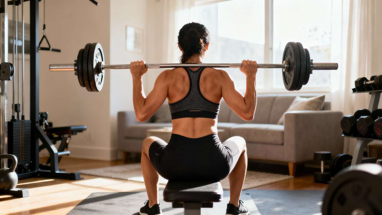 Entraînement du dos avec barre à domicile : guide pratique ❤️