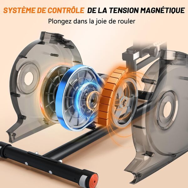Velo d appartemen Semi-Allongé Magnétique, Vélo D'Appartement Silencieux avec Connexion APP & Ecran LCD, 16 Niveaux De Résistance, Grand Siège Confortable Maison/Bureau, Charge Max 180 Kg