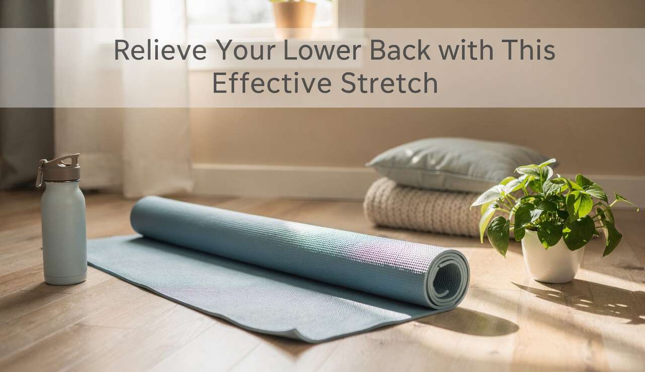 Soulager votre bas du dos avec cet étirement efficace