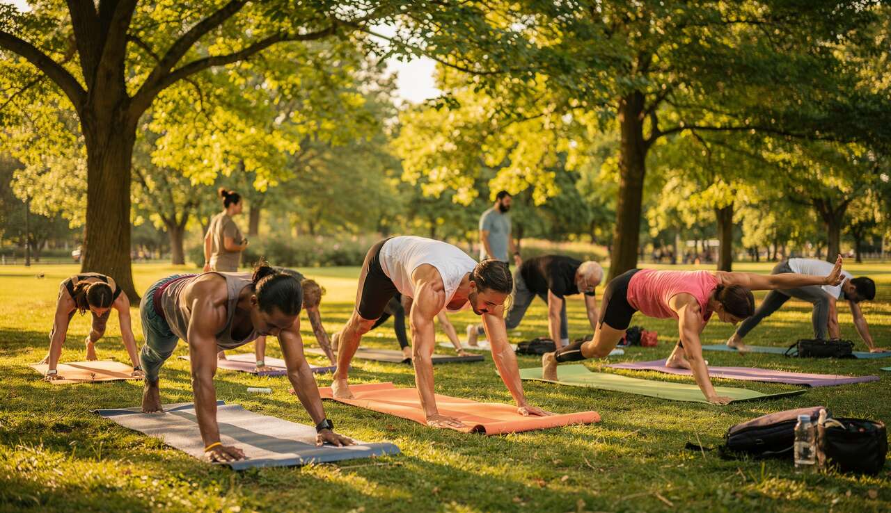 Les bienfaits physiques : souplesse et renforcement musculaire