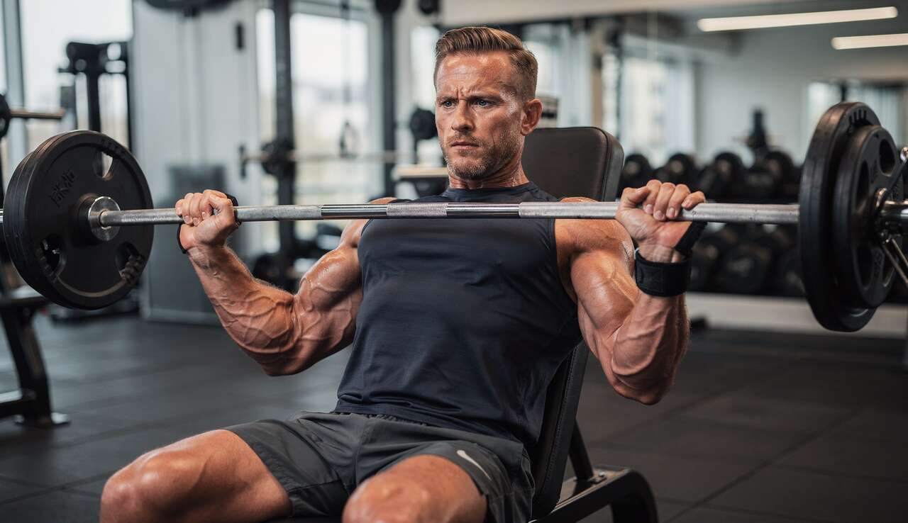 D&eacute;velopp&eacute; couch&eacute; prise serr&eacute;e