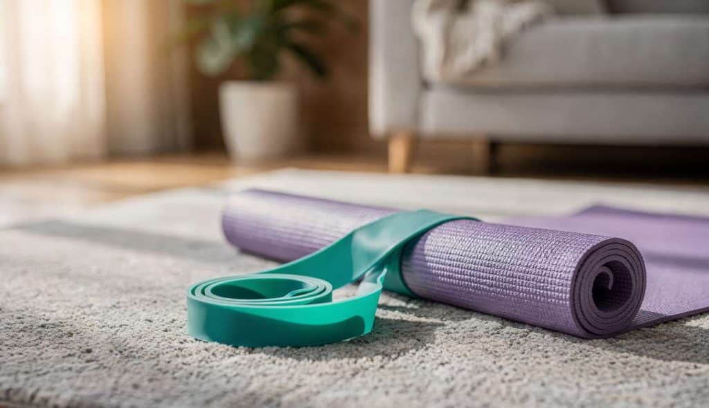 Séance express : raffermir ses fessiers avec élastique à domicile