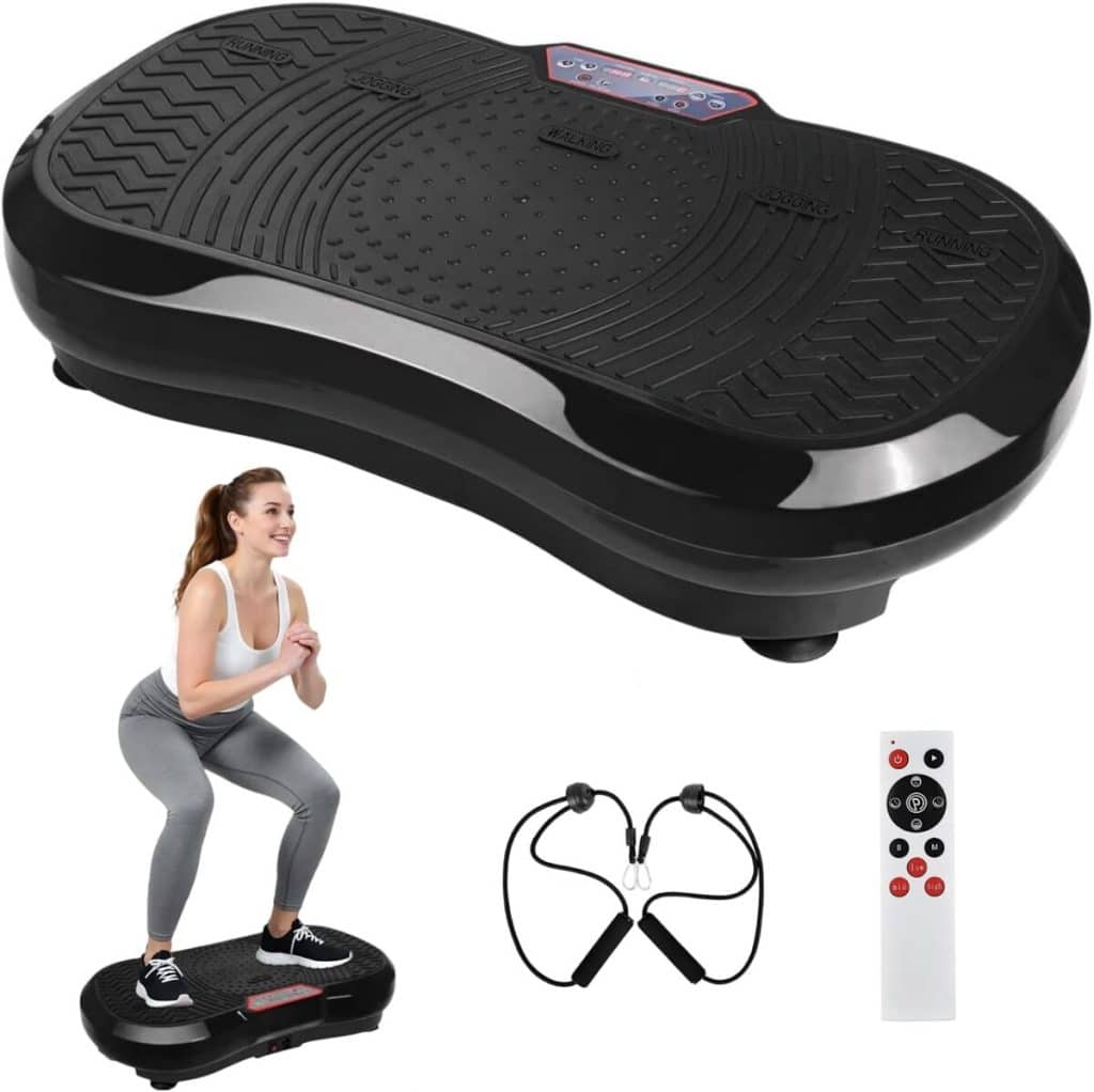 Test de la plateforme vibrante TLGREEN : 120 niveaux et bandes d'entraînement