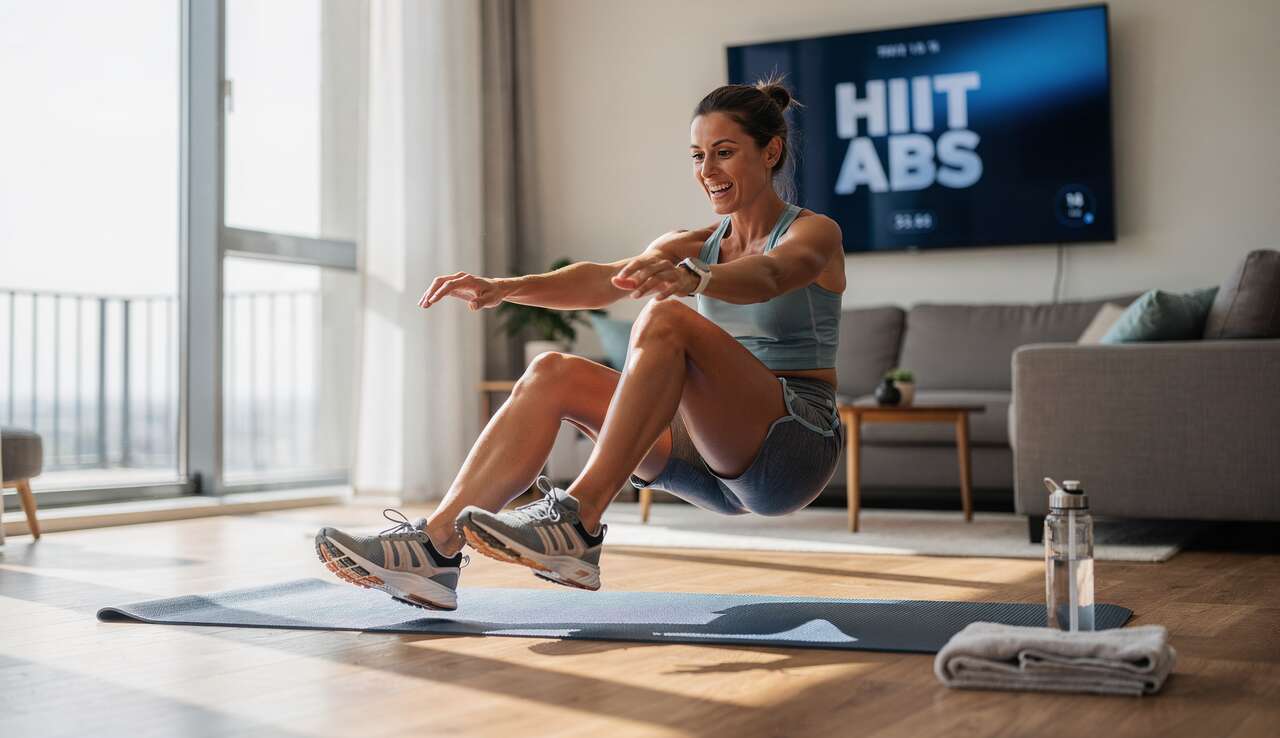 Quels exercices de hiit ciblent efficacement les abdominaux ?