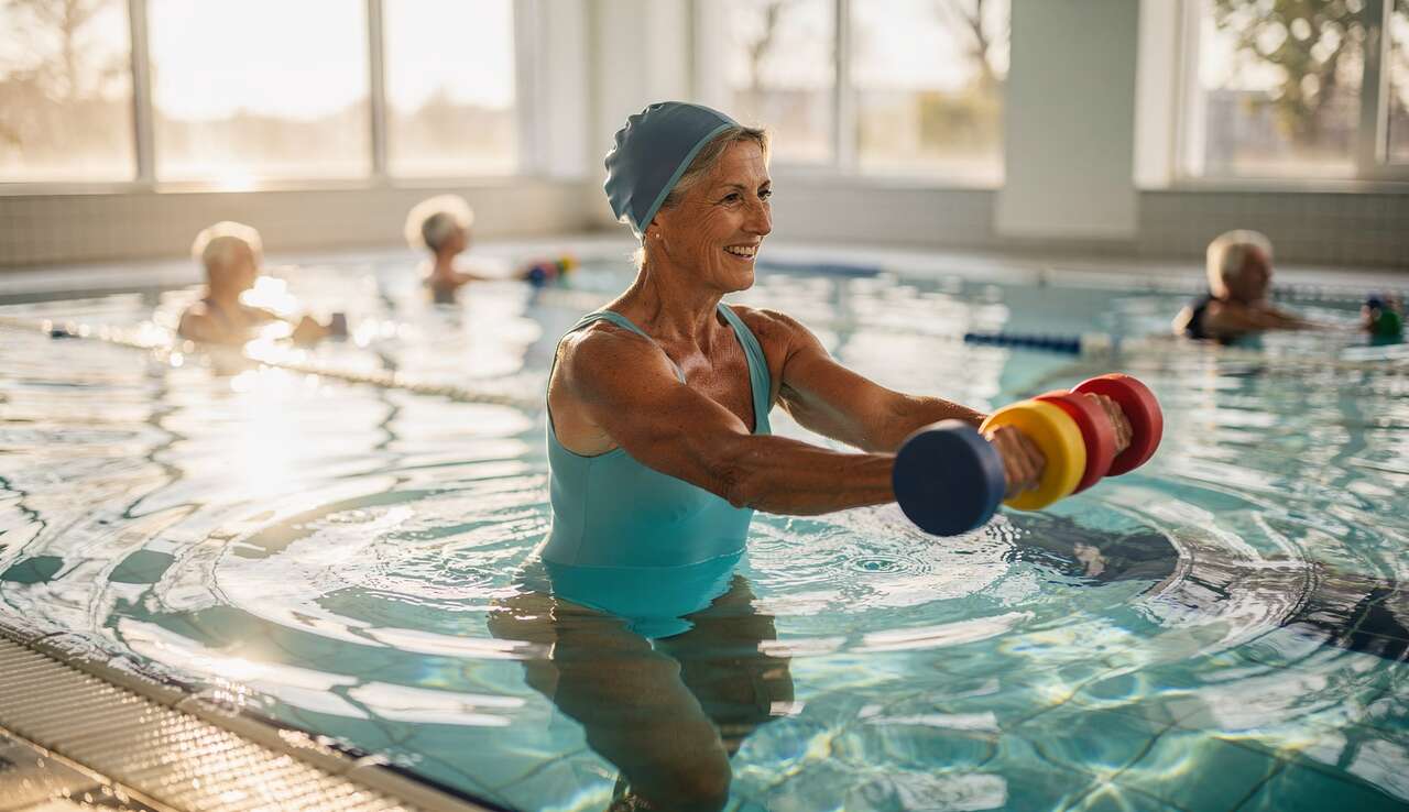 Aquagym : un sport doux et adapt&eacute; aux seniors
