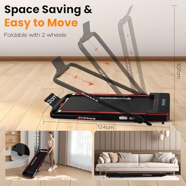 Découvrez notre test du tapis de course pliable CITYSPORTS : un choix idéal pour conjuger sport et gain de place dans votre quotidien  !