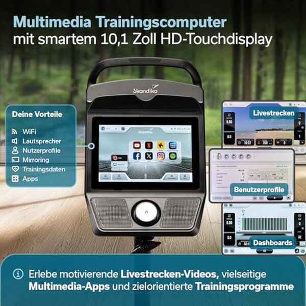 Découvrez notre test approfondi du Skandika Cykling P15, le vélo d'appartement high-tech qui allie performance et technologie pour des entraînements optimisés.