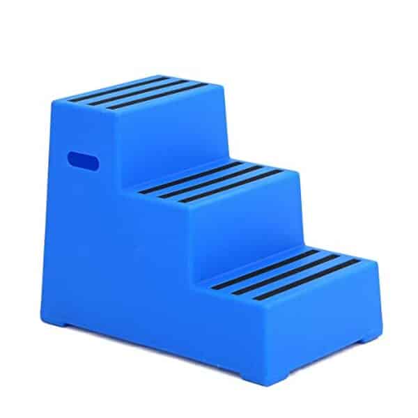 Découvrez notre avis détaillé sur le montoir exclusif 3 marches bleu : stabilité, design attractif et facilité d'utilisation. Ne manquez pas ce guide pour choisir le meilleur accessoire pour vos besoins.