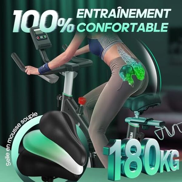 Découvrez notre test du vélo d'appartement DMASUN, réputé pour son ultra-silence et son confort absolu. Avis, caractéristiques et bienfaits pour vos séances d'entraînement à domicile.