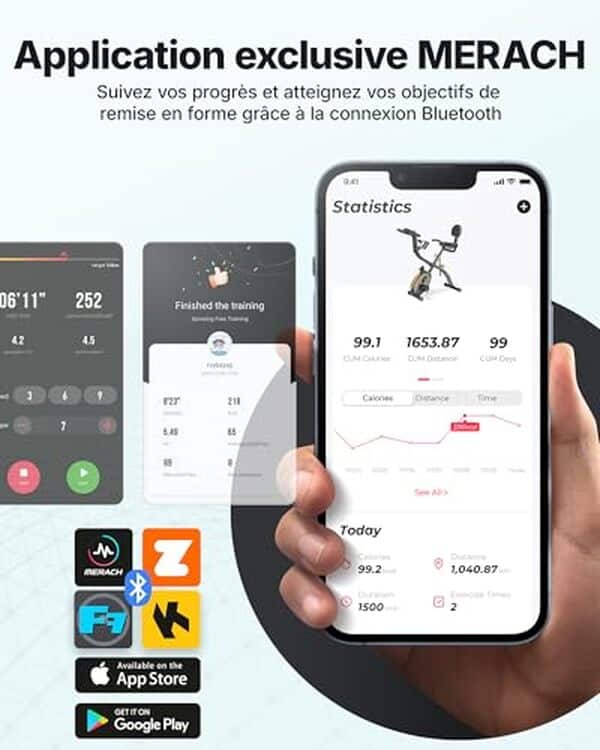 Découvrez notre analyse du Merach 4 en 1 : un vélo d’appartement pliable avec 16 niveaux de résistance magnétique pour un entraînement optimal et gain de place assuré.