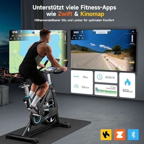 Découvrez notre test complet sur le vélo d'appartement WENOKER, un modèle silencieux et connecté pour des séances de sport optimisées à domicile. Performances et avis détaillés.