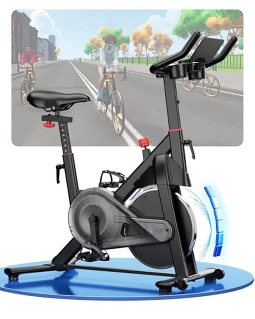 Évaluation du vélo d'appartement avec écran LCD et résistance ajustable