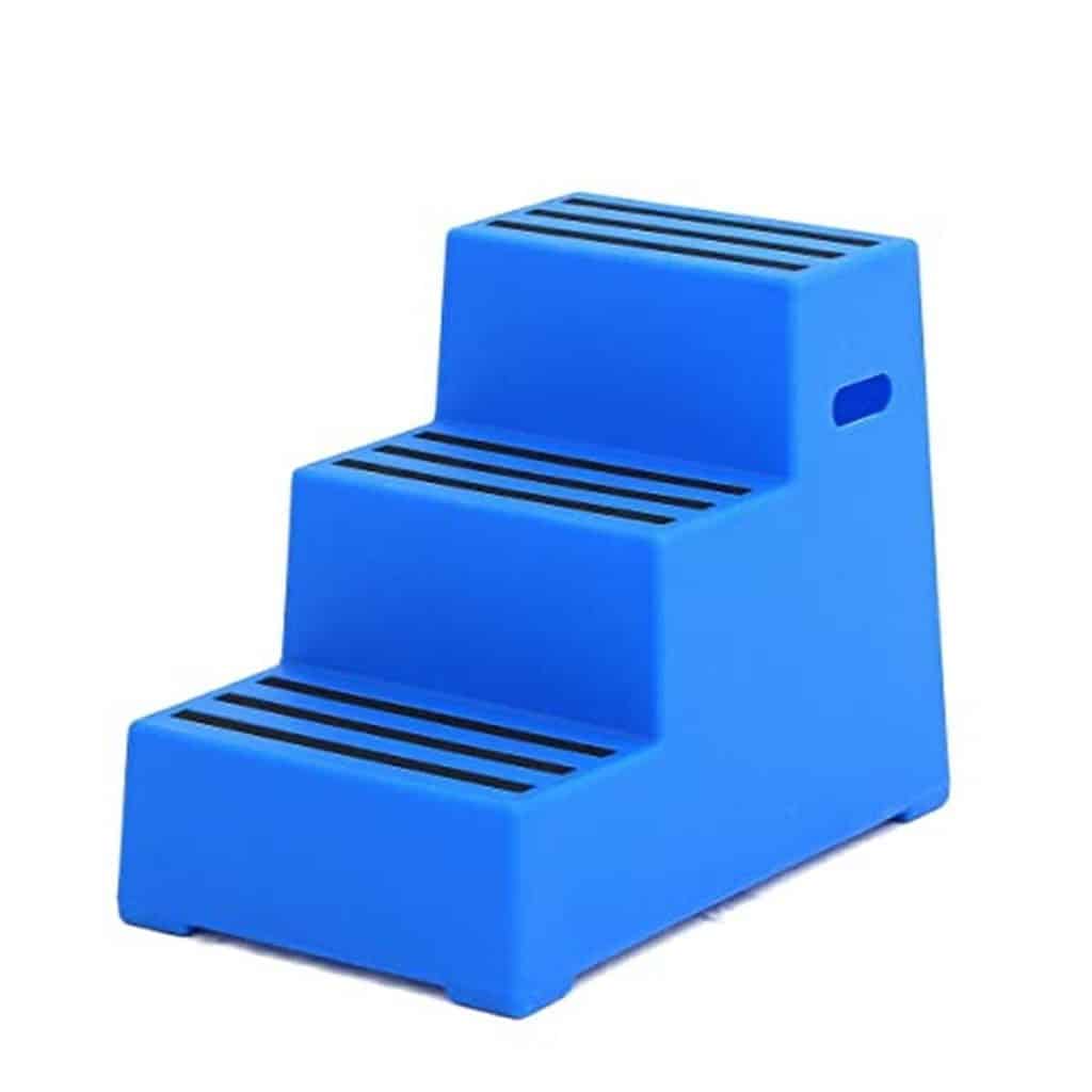 Test du montoir "Exclusif" 3 marches bleu