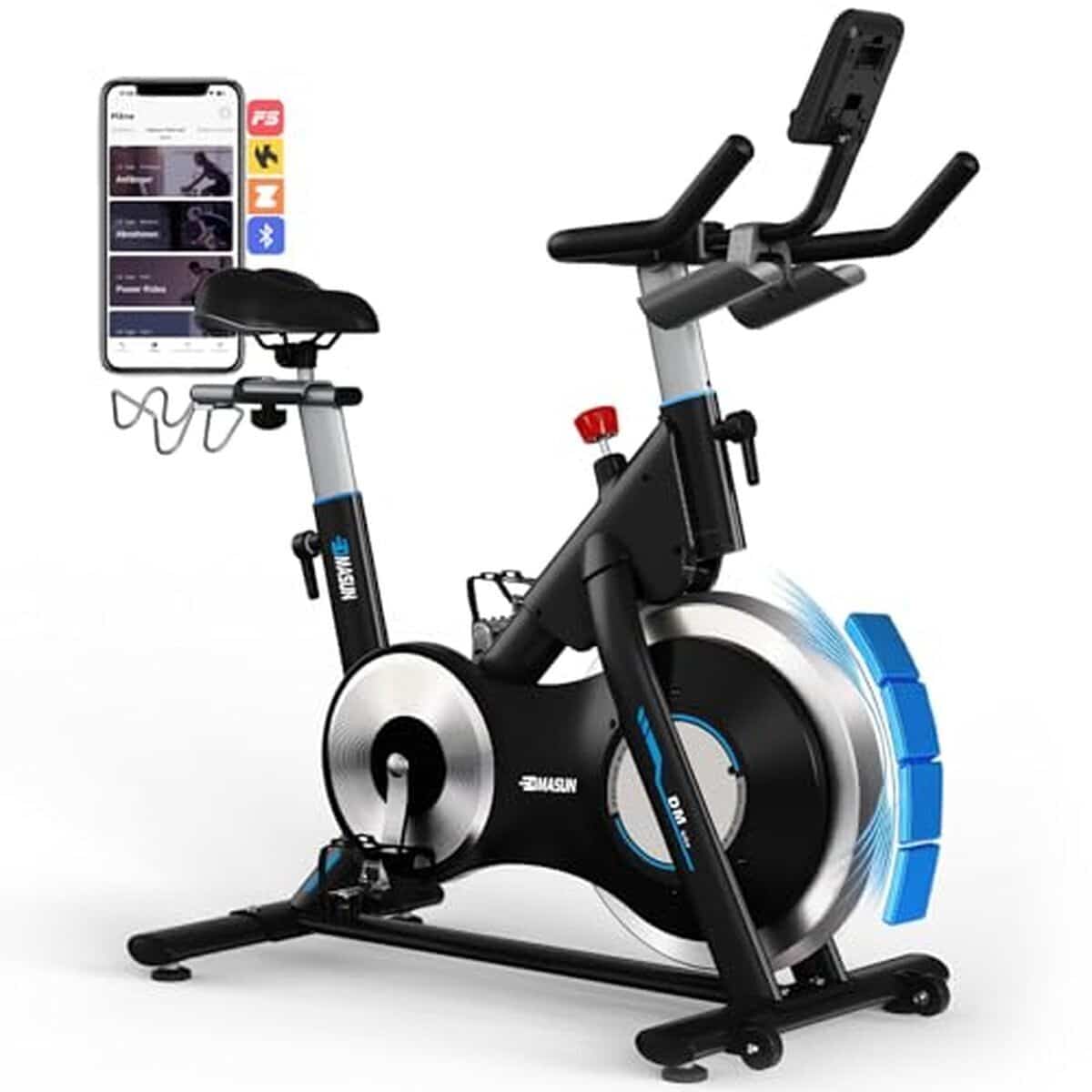 Test du vélo d'appartement DMASUN : résistance magnétique et siège confortable