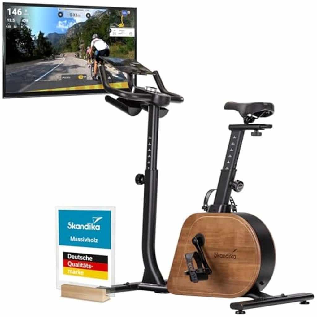 Test du vélo d'appartement Skandika Trevek P12-G : performance et silence