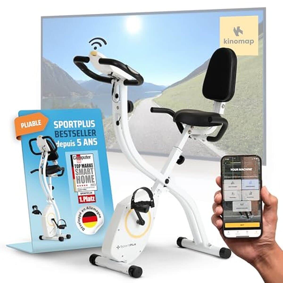 Test du vélo pliable SportPlus X-Bike : performance et praticité