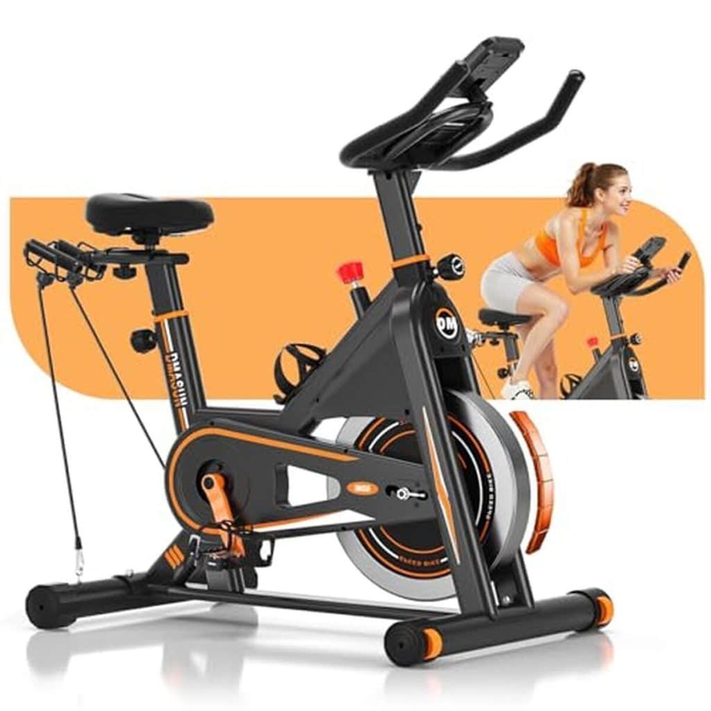 Test : vélo d'appartement DMASUN 2026, résistance magnétique silencieuse