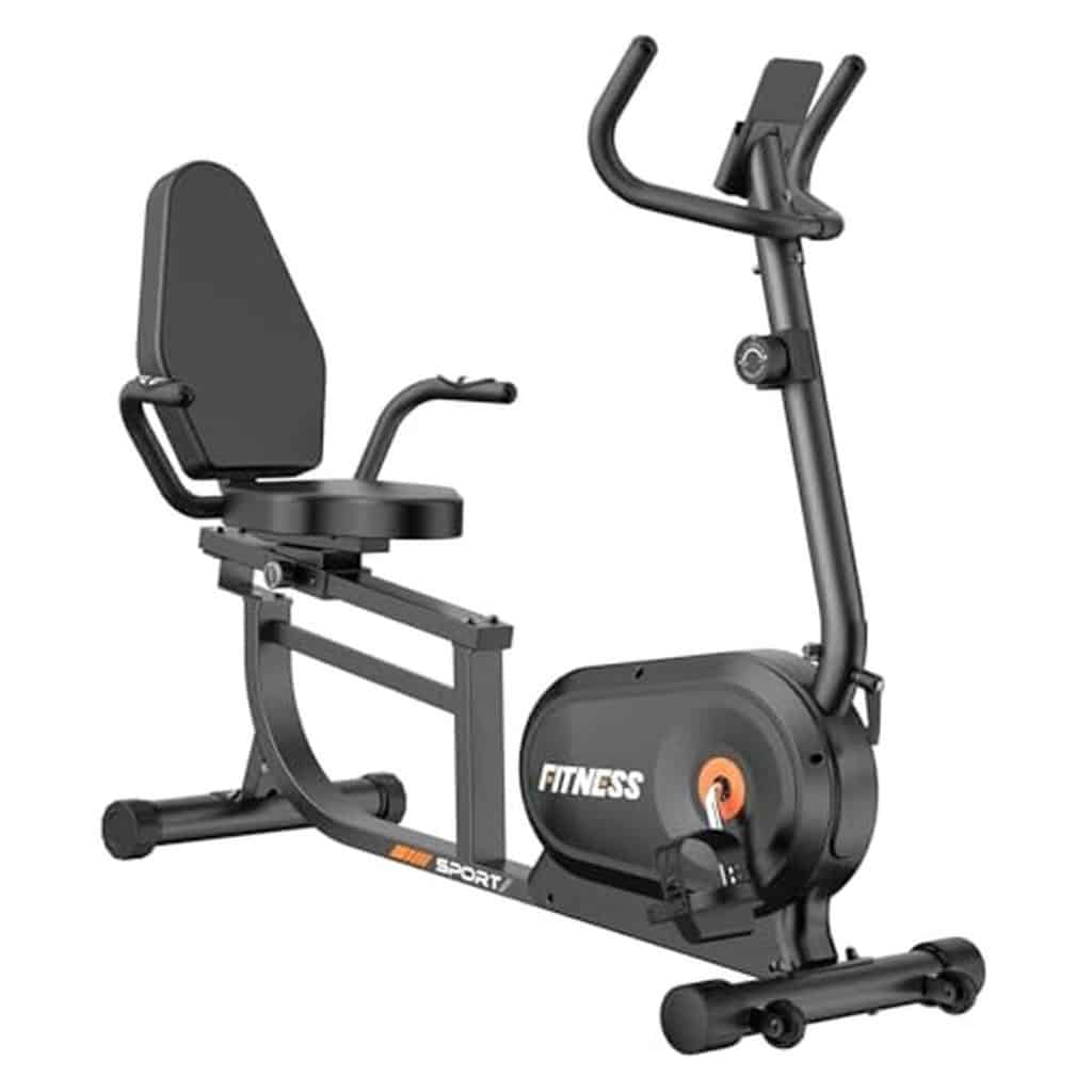 Test : vélo semi-allongé Dskeuzeew à résistance réglable