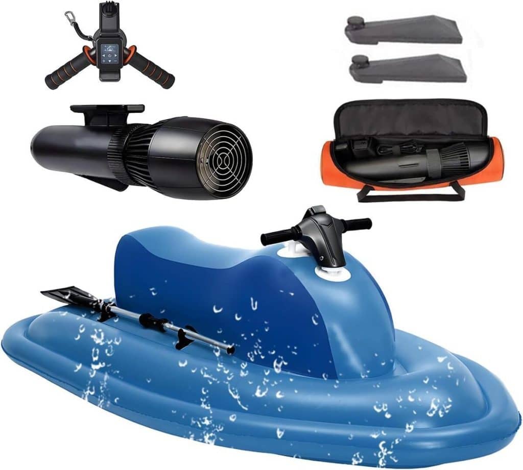Jet ski gonflable électrique 500W : test et avis complet