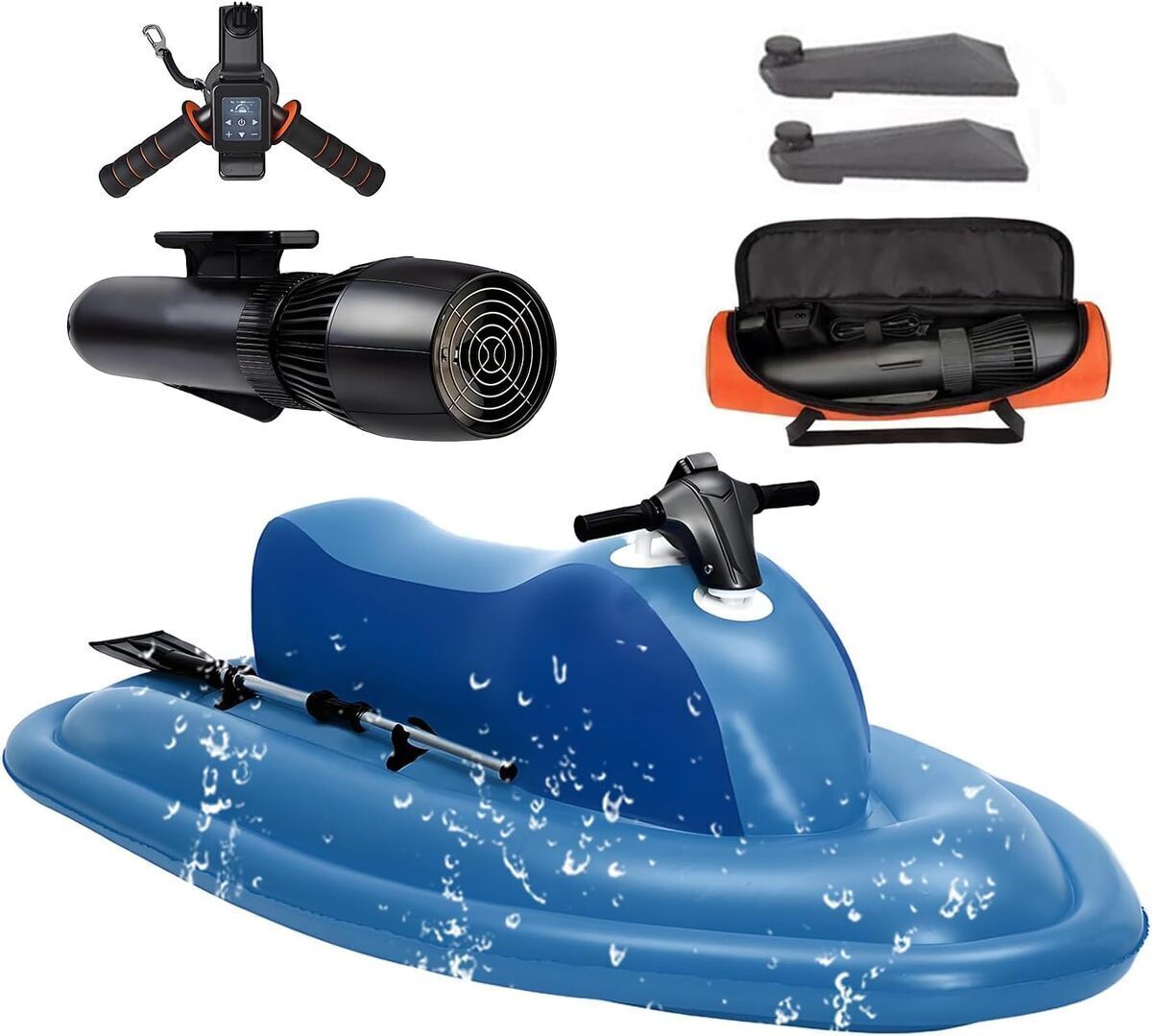 Jet ski gonflable électrique 500W : test et avis complet