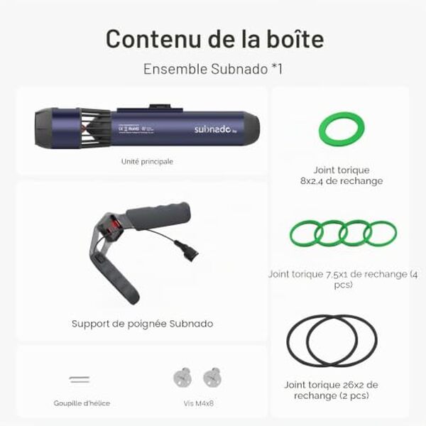 Découvrez notre test du Waydoo Subnado Lite, le scooter sous-marin polyvalent et compact idéal pour l'exploration aquatique. Performances, autonomie et design au banc d'essai. 