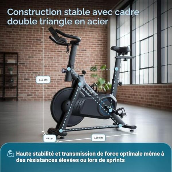 Découvrez notre test détaillé du vélo d'appartement connecté Skandika Falk P8-HM : performances, confort et fonctionnalités pour votre entraînement à domicile. 