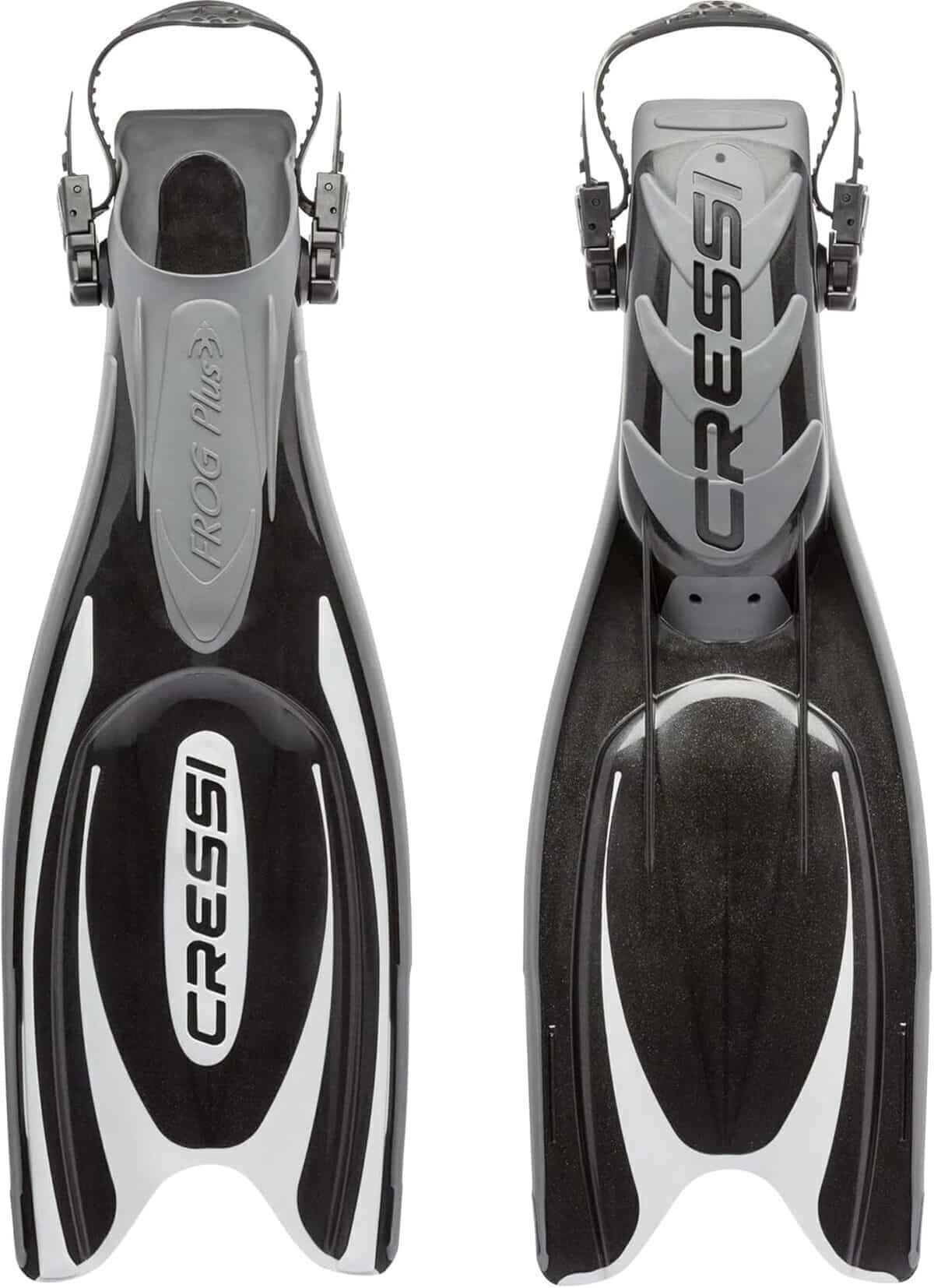 Test des palmes réglables Cressi Frog Plus