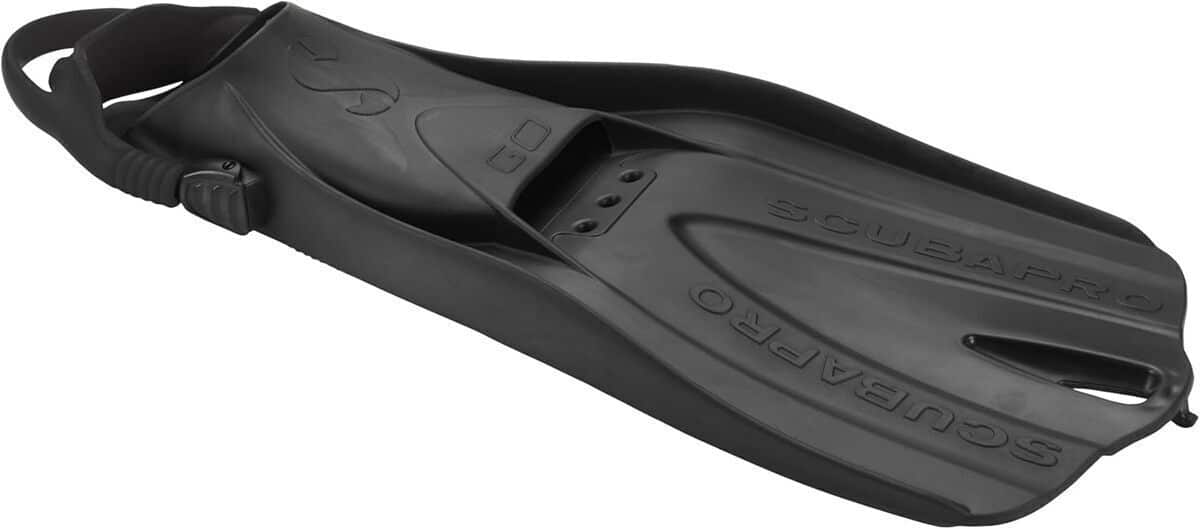 Test des palmes Scubapro GO travel noires M-L