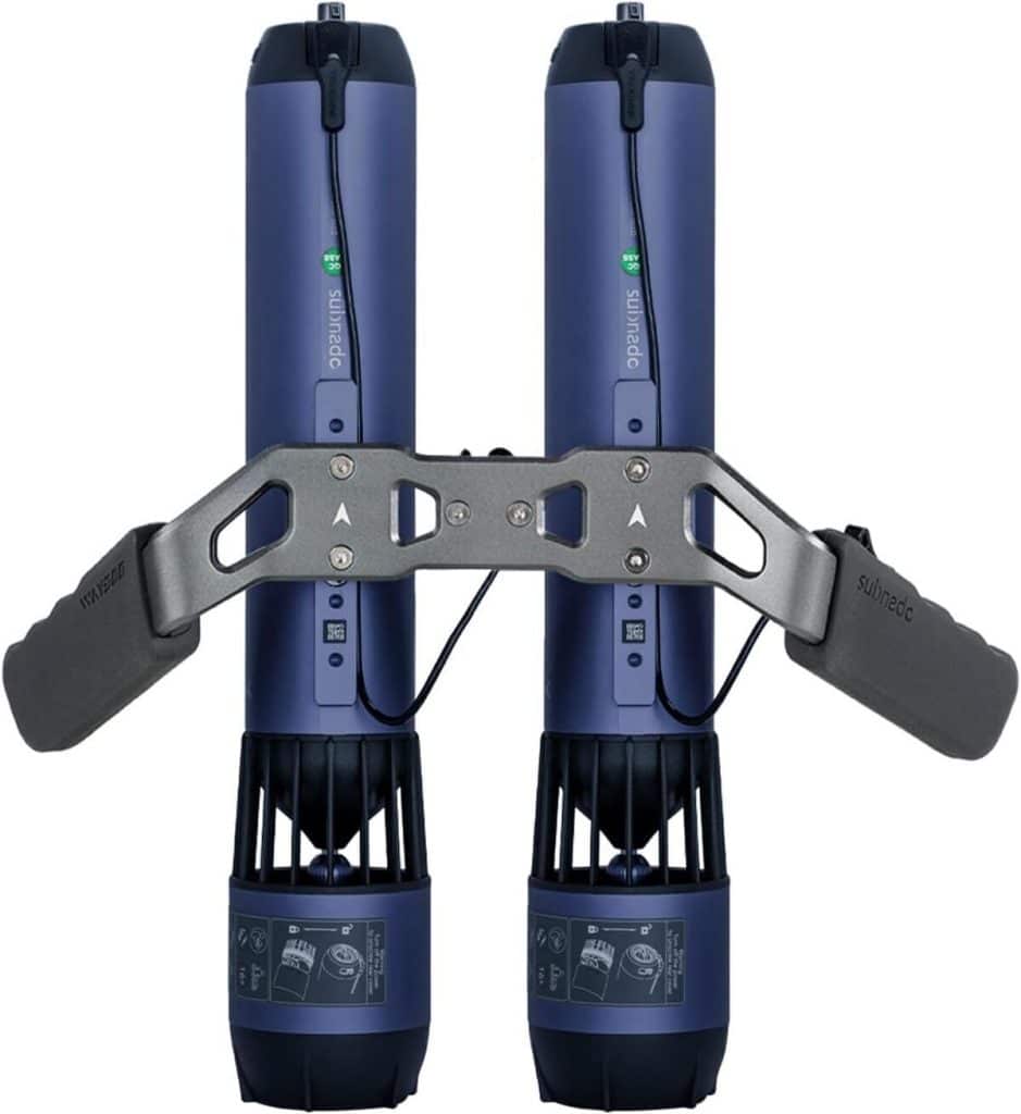 Test des scooters sous-marins Subnado Lite : double moteur en action