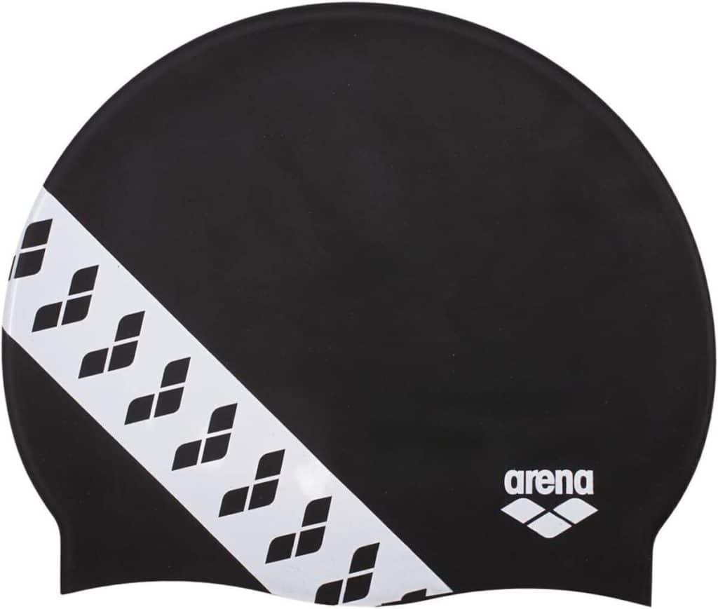Test du bonnet de bain unisexe Team Stripe arena