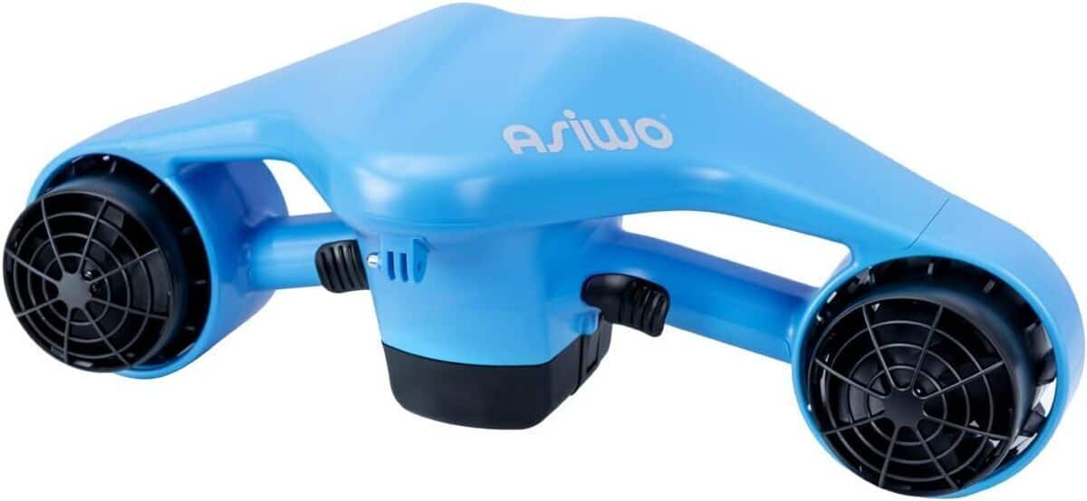 Test du scooter sous-marin Asiwo Manta avec support caméra
